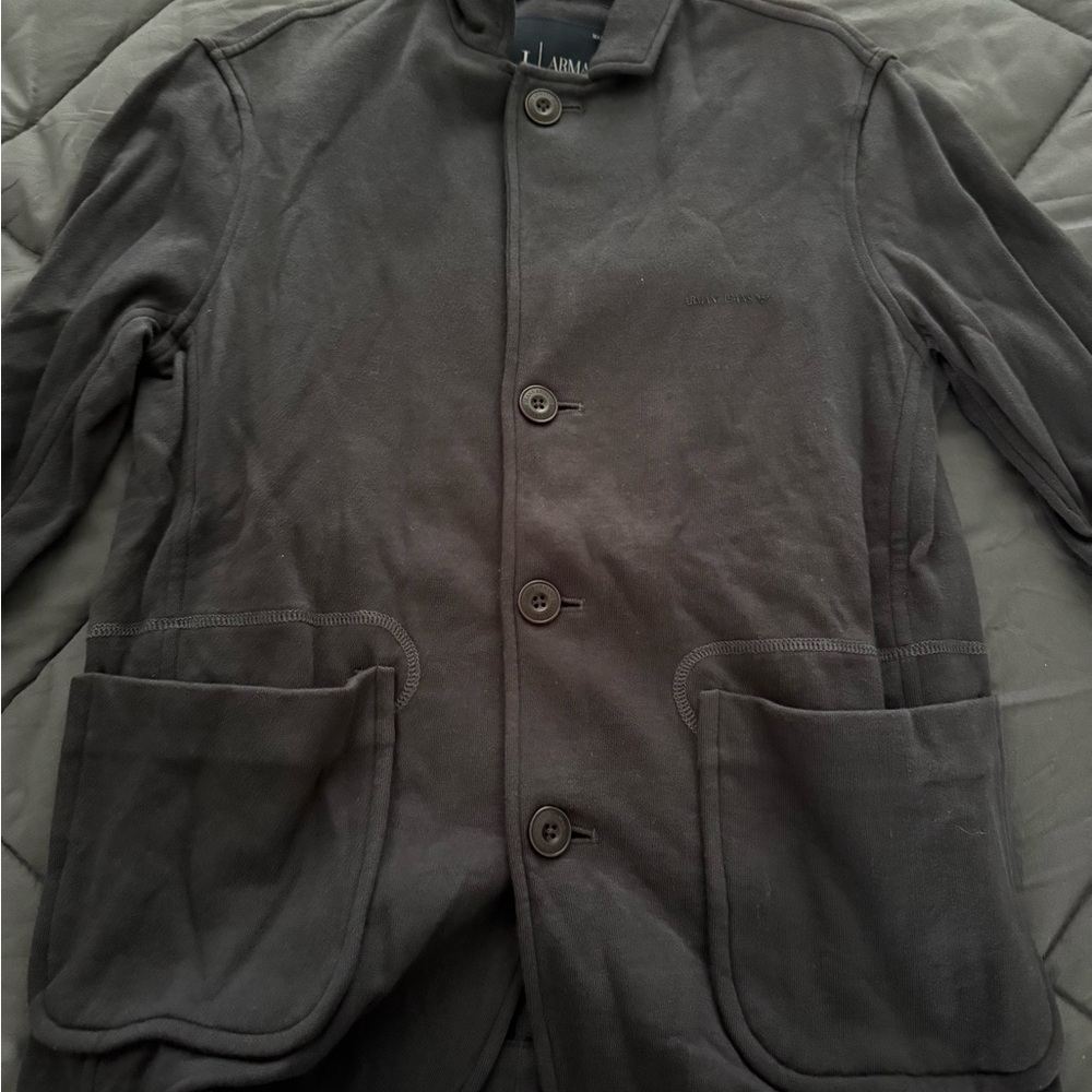 Armani Jeans Button Up Sweater/Blazer
